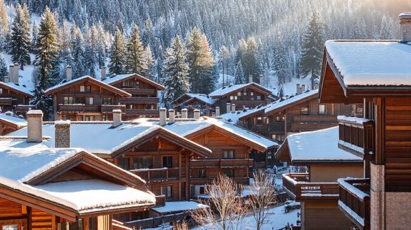 Découvrez les appartements de ski à Méribel : confort varié